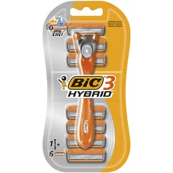 BIC 3 Hybrid maszynka do golenia blister blister 1+6 wkładów