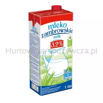Mlekpol Mleko Zambrowskie UHT3,2% 1L X 120 SZTUK