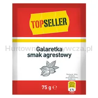 Topseller Galaretka smak agrestowy 75g
