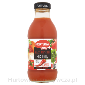 Fortuna Ww+ Pomidorowo-Warzywny Plus Chili Sok 100% 300 Ml