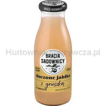 Bracia Sadownicy Sok Tłoczony 250 Ml Jabłko Z Gruszką