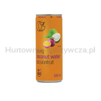 Quality Food woda kokosowa z sokiem z marakui 320ml