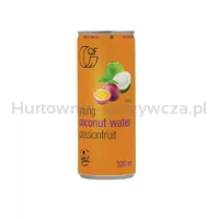 Quality Food woda kokosowa z sokiem z marakui 320ml