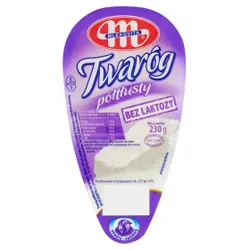 Mlekovita Twaróg Półtłusty Bez Laktozy Klinek 230G