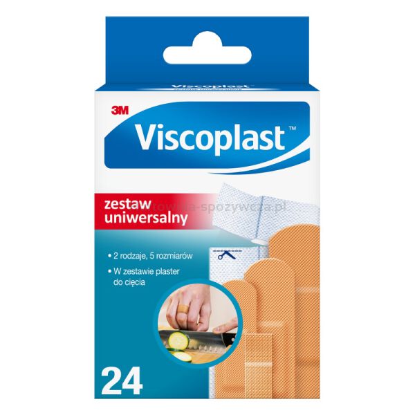 Zestaw plastrów VISCOPLAST, 24szt. - 3