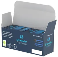 Kartridże SCHNEIDER One Change, do piór kulkowych, 0,6mm, 5szt., czarne - 5