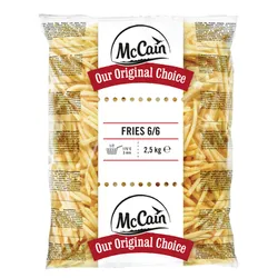 Mccain Frytki Julienne Original 6/6 2,5 Kg