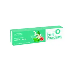 BIO MADENT naturalna pasta do zębów JAŚMIN+MIĘTA 100ml
