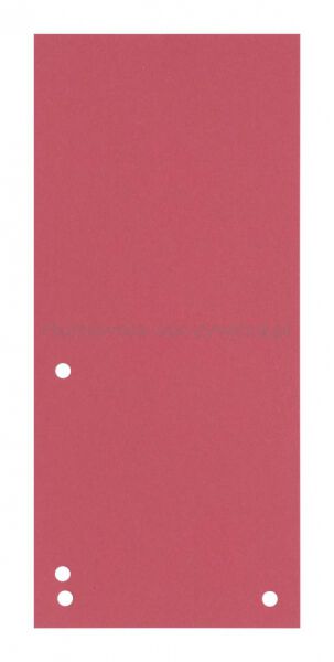 Donau Przekładki Karton 1/3 A4, 235x105mm, 100szt., mix kolorów  - 3