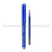 Długopis wymazywalny KEYROAD 0,7mm, plus wkład/zapas, blister, niebieski - 2