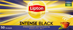 Lipton Intense Black Herbata Czarna 115 G (50 Torebek)