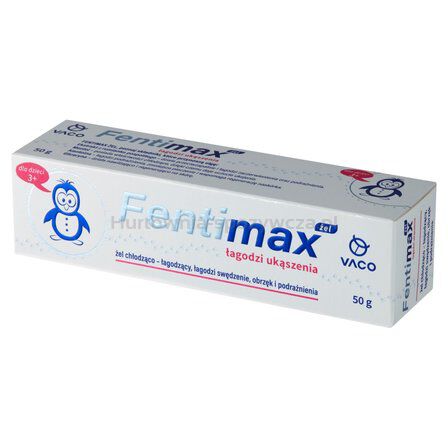 Żel Chłod-Łagodz. Ukąszenia Od 3 R.Ż. Vaco 50 Ml