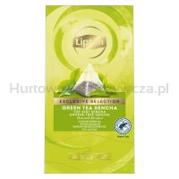 Herbata LIPTON Exclusive Selection, piramidki, zielona sencha, 25 kopert
