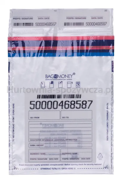 Koperta Bezpieczna Office Products, B5, 190X260Mm, 50Szt., Transparentna