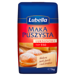 Lubella Mąka Puszysta Luksusowa Typ 550 1 Kg