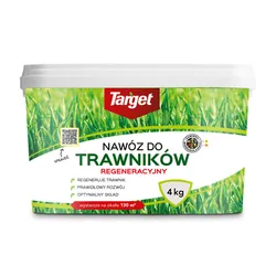 Target Nawóz Granulowany Do Trawników RegeneracyJan Niezbędnyy 4Kg
