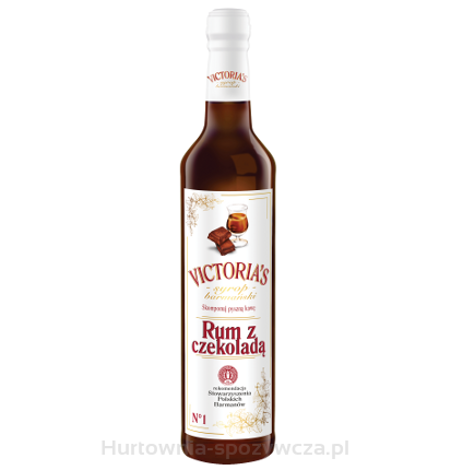 Syrop Barmański Rum Z Czekoladą 490 Ml Victoria'S