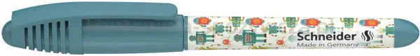 Pióro wieczne SCHNEIDER Zippi Cool Robots, M, niebieskie