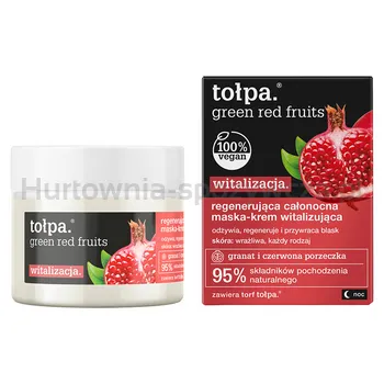 tołpa. green regenerująca całonocna maska - krem witalizująca 50 ml