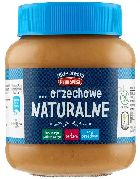 Pasta Naturalna Peanut Butter 350 G
