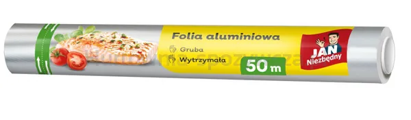 Folia alumninowa JAN NIEZBĘDNY, 50m