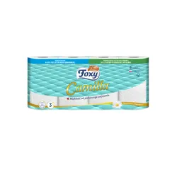 Papier toaletowy Foxy Camilla 8 rolek, rumiankowy