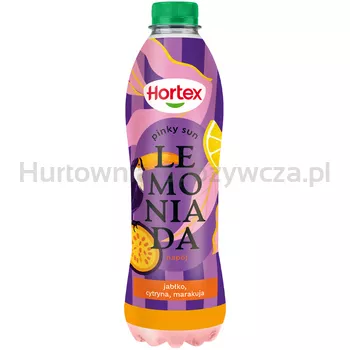 Hortex Lemoniada Napój Jabłko-Cytryna-Marakuja butelka Pet 1L kaucja