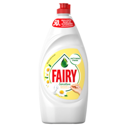 Fairy Płyn Do Mycia Naczyń Rumianek Z Witaminą E, 900Ml