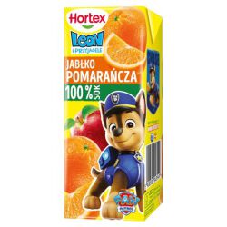 Hortex Leon I Przyjaciele Pomarańcza-Jabłko Sok 100% Kartonik 200Ml Ze Słomką