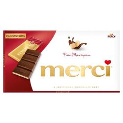 Merci Czekolada Z Nadzieniem Marcepanowym 112 G.