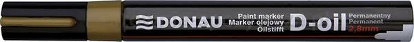 Donau Marker olejowy D-Oil, okrągły, 2,8mm, złoty 