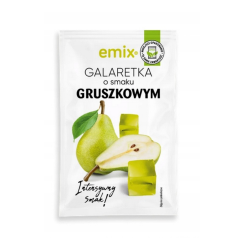 Galaretka gruszka emix 75g