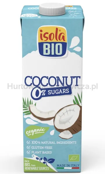 Napój Kokosowy Bez Cukru Bezgl. Bio 1 L