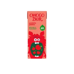 OWOCOZAUR sok jabłkowy NFC 200 ml
