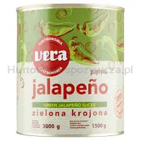 Vera Papryka Jalapeno Zielona krojona w zalewie 3000/1500 g