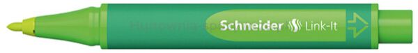 Flamaster SCHNEIDER Link-It, 1,0mm, jasnozielony - 4