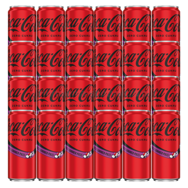 Coca Cola Zero 330Ml x 24 sztuki