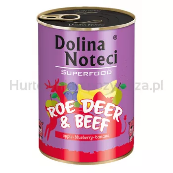 Dolina Noteci Superfood Sarna i Wołowina 400g