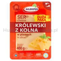 Mlekpol Ser Królewski Z Kolna Plastry 400G