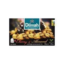 Dilmah Cejlońska Herbata Czarna Cherry Almond Aromat 20 Torebek