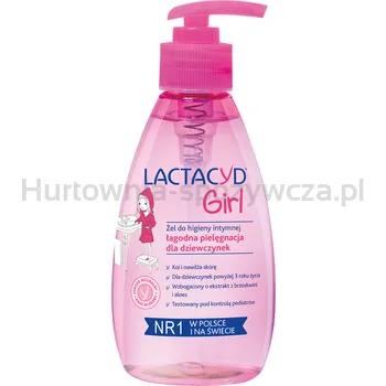 Lactacyd Girl żel do higieny intymnej z pompką 200ml<br>(Data 30.08.2026)