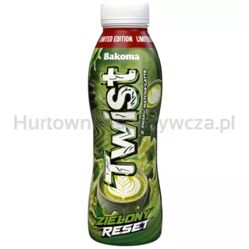 Twist Napój jogurtowy o smaku zielonej herbaty matcha 370g