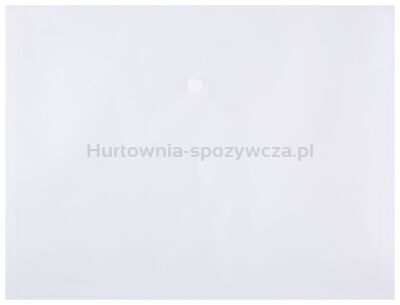 Teczka kopertowa DONAU zatrzask, PP, A4, 180mikr., transparentna