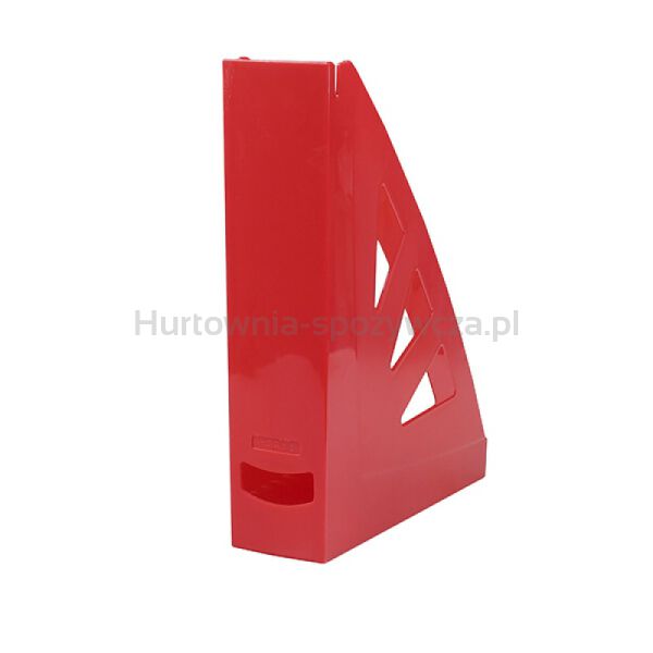 Pojemnik na dokumenty OFFICE PRODUCTS, ażurowy, A4, czerwony - 2