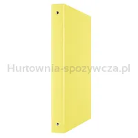 Segregator ringowy DONAU, PP, A4/4R/20mm, żółty - 3