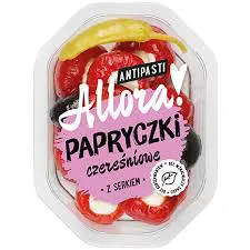 Allora Papryczki czerwone z serkiem 150g
