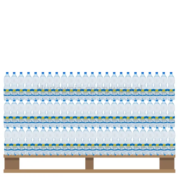 Woda Topseller źródlana lekko gazowana 1,5 l<br>(Paleta 504 szt.) <br>Bez kaucji