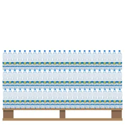Woda Topseller źródlana lekko gazowana 1,5 l<br>(Paleta 504 szt.)