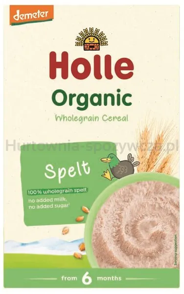 Kaszka pełnoziarnista orkiszowa, bezmleczna powyżej 6 m-ca życia BIO 250 g
