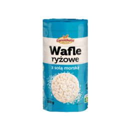 Eurowafel Wafle ryżowe z solą morską 100g